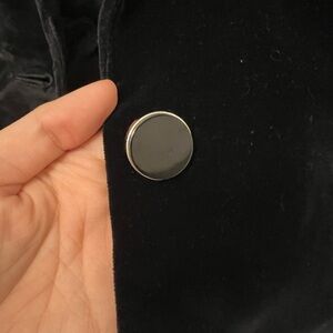 REISS black velvet blazer